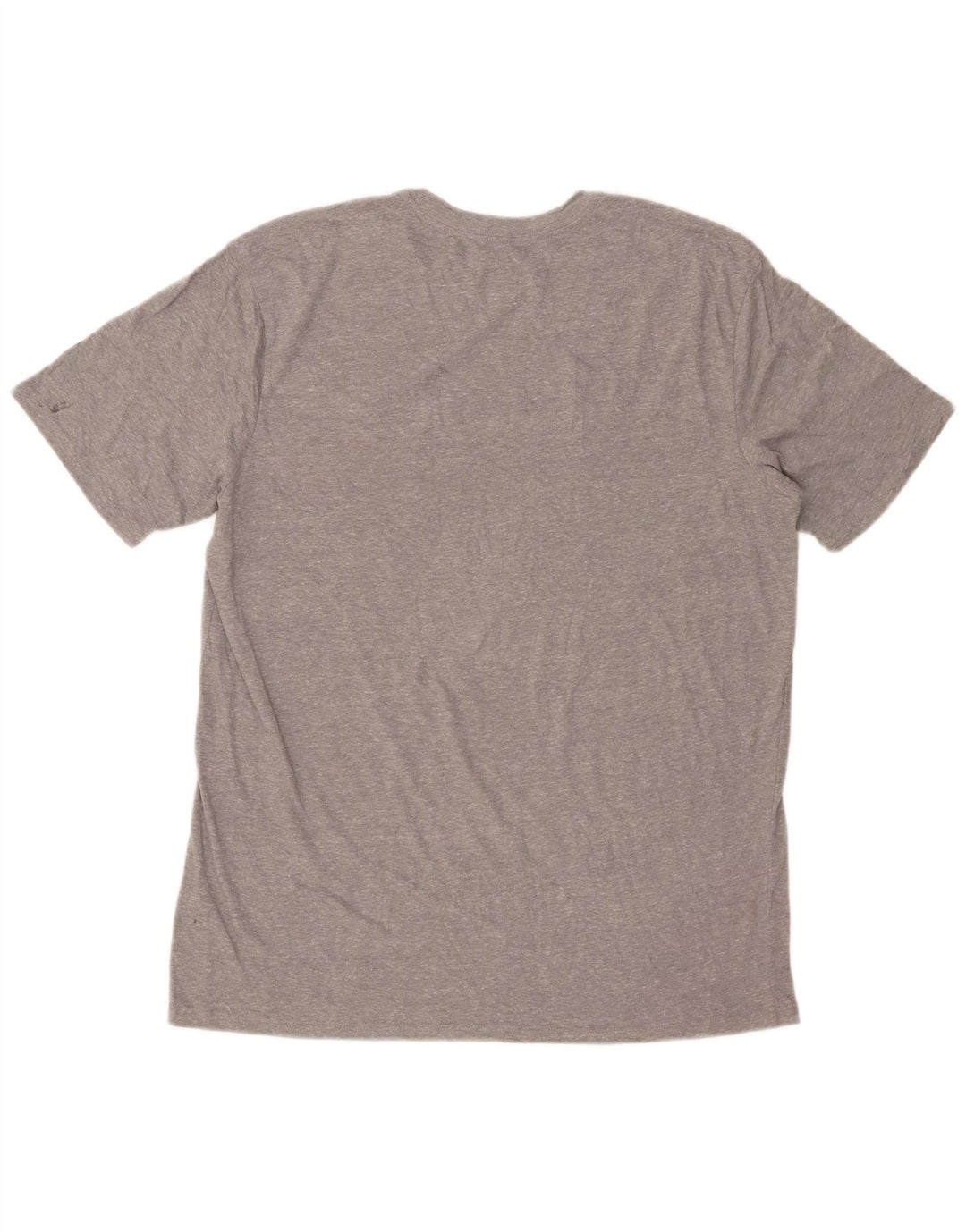 PUMA Grafisk T-shirt top til mænd, stor grå flækket