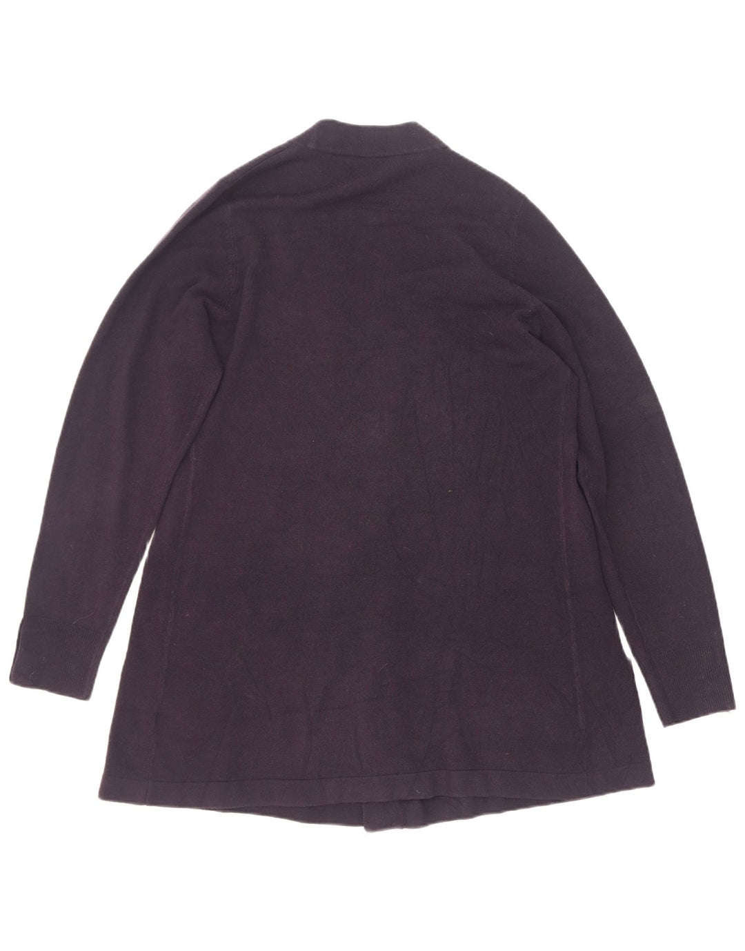 Marks & Spencer Dame Longline Cardigan Sweater UK 12 Medium Navy Blue