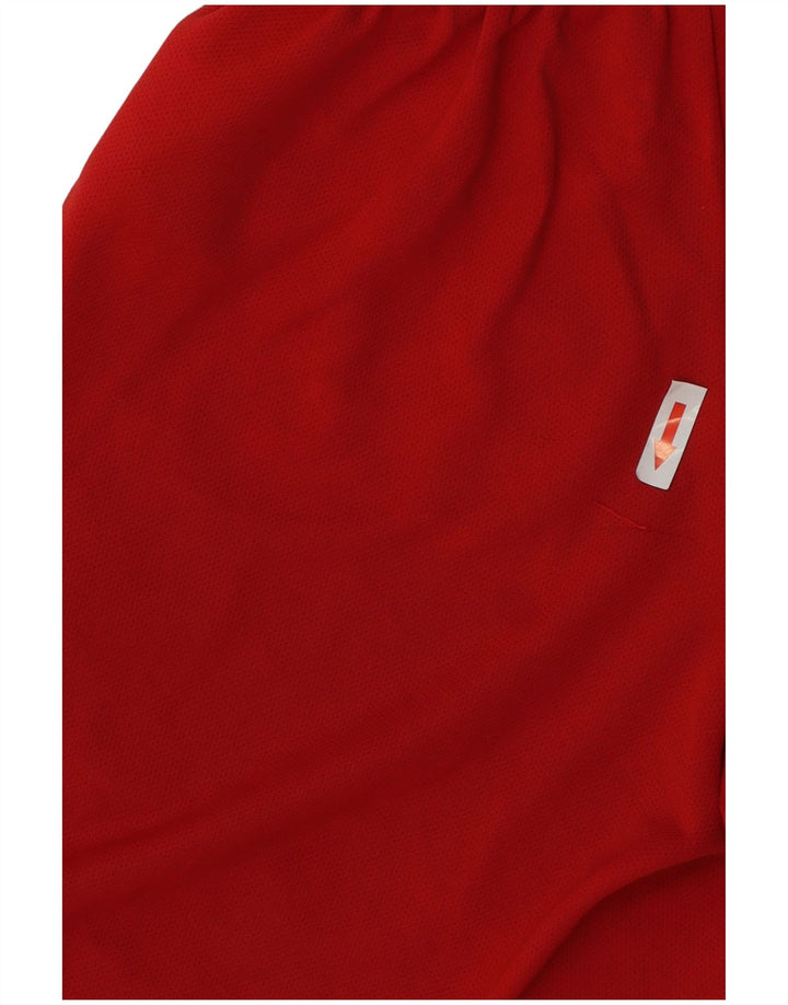 Nike drenge Dri Fit grafiske sportsshorts 10-11 år Medium rød polyester