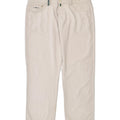 CHERVO Womens Tapered Casual Trousers W38 L34 Beige Polyamide | Vintage | Thrift | Second-Hand | Used Clothing | Messina Hembry 
