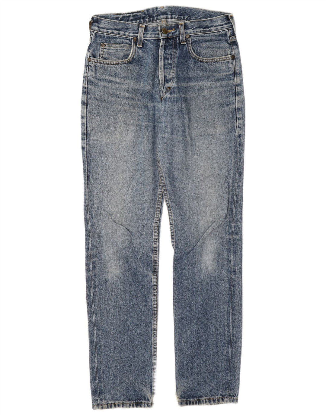 Lee Straight Jeans til mænd W29 L32 blå bomuld