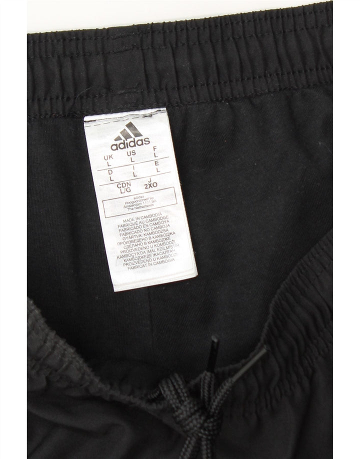 Adidas Træningsdragt til mænd Joggers Large Sort Polyester