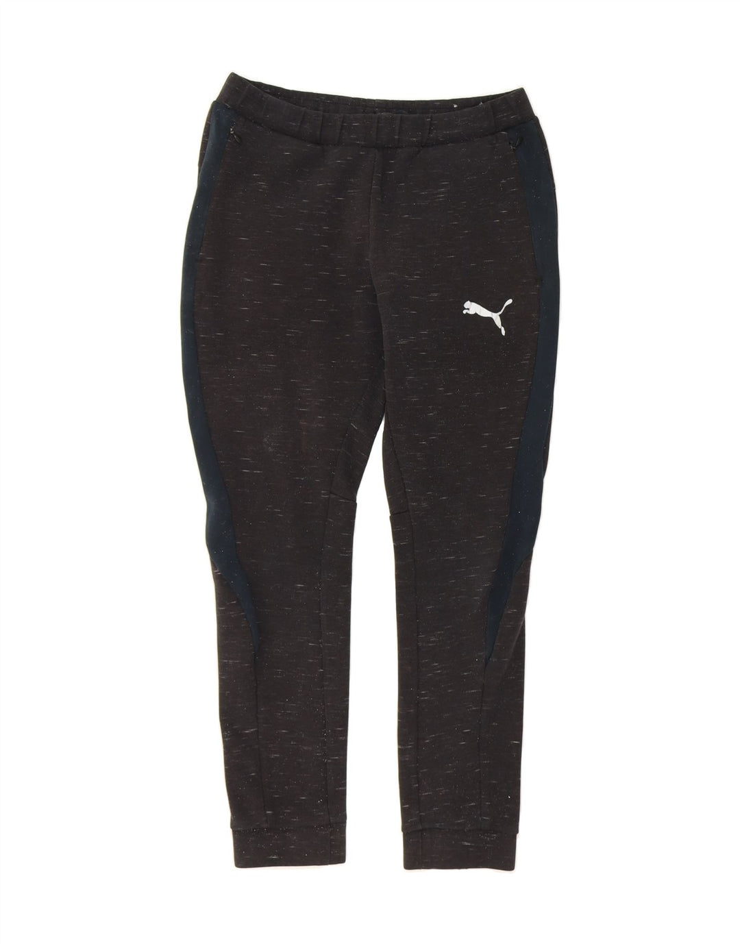 PUMA Mens Tracksuit Trousers Joggers Small  Black Colourblock Vintage Puma and Second-Hand Puma from Messina Hembry 