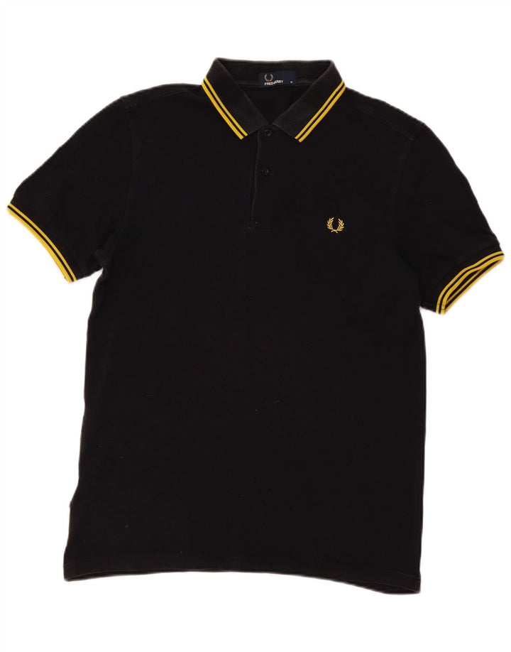 Fred Perry Herre poloshirt Medium Sort Bomuld