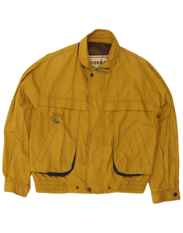 Vintage Bomberjakke til mænd UK 40 Large Yellow