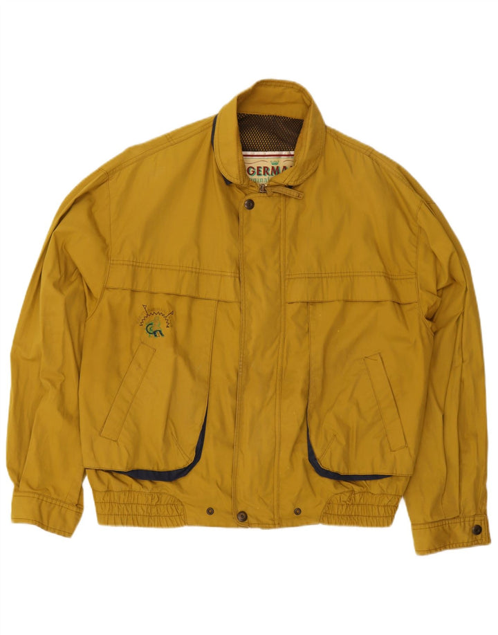 Vintage Bomberjakke til mænd UK 40 Large Yellow