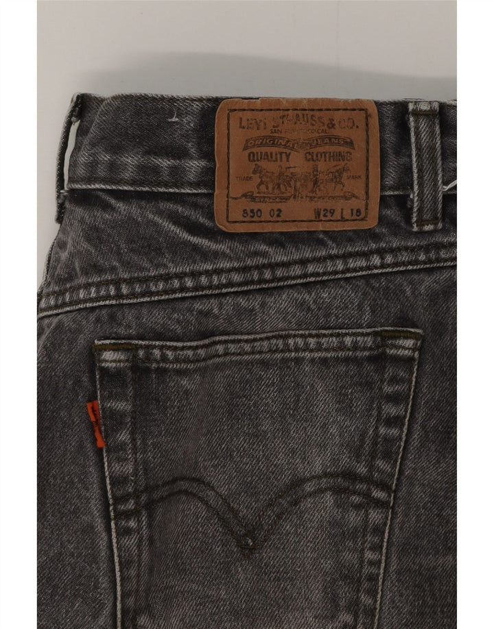 LEVI'S Dame Denim Nederdel W29 Medium Grey