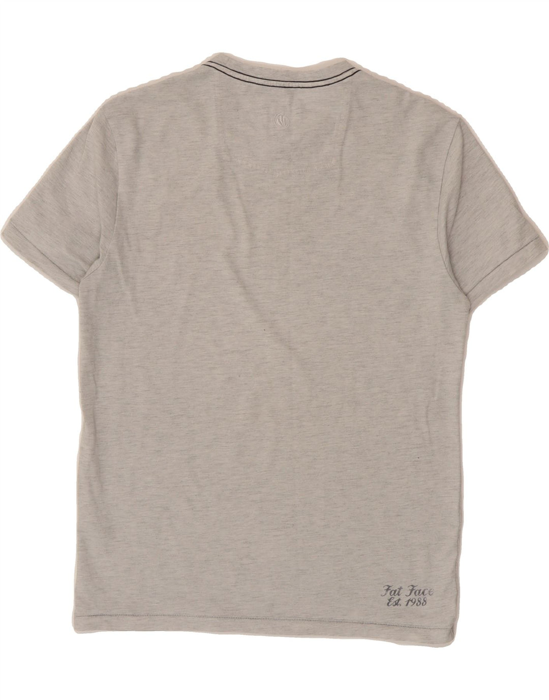 FAT FACE Mens Graphic T-Shirt Top XS Grey Cotton Vintage Fat Face and Second-Hand Fat Face from Messina Hembry 