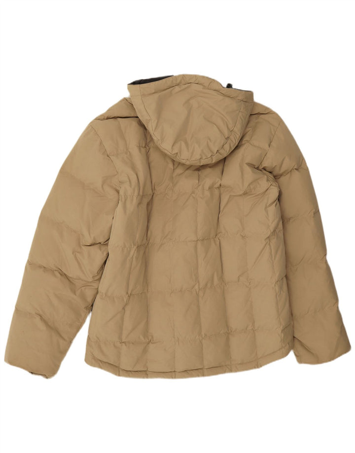Diadora Herre hættepolstret jakke UK 42 XL Beige Polyester