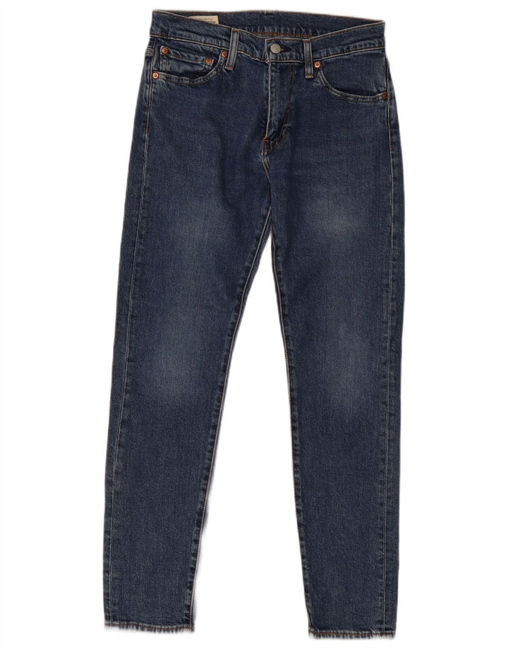 Levi's Dame 512 Slim Tapered Jeans W29 L30 Blå Bomuld