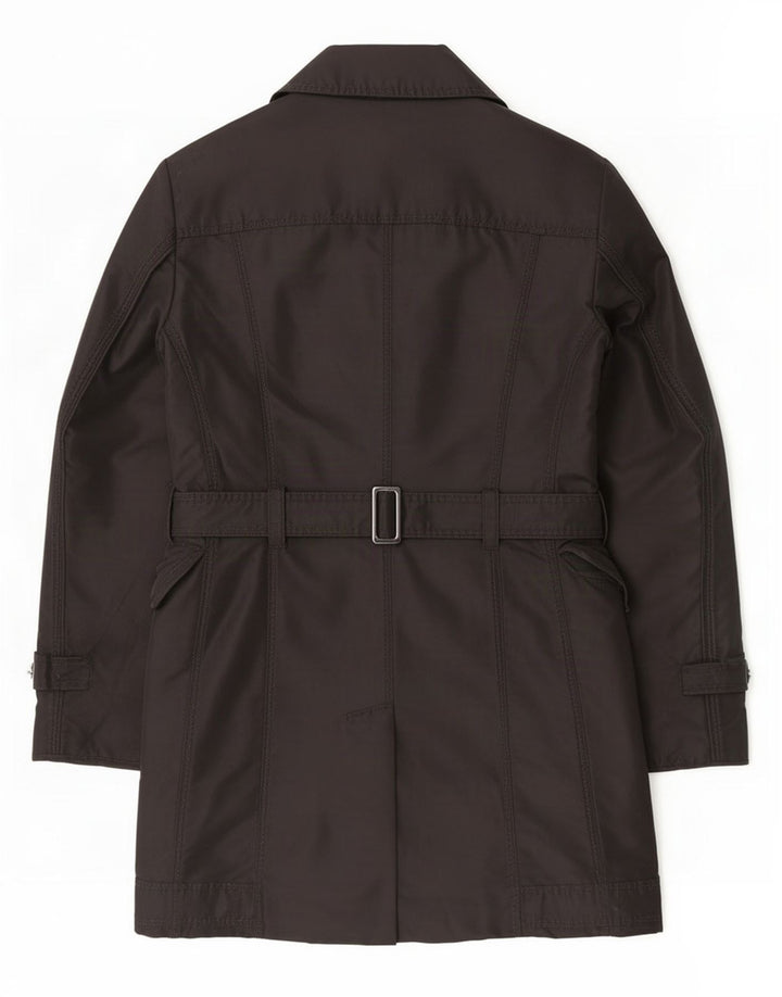 PEUTEREY Trench Coat til kvinder IT 42 Medium Sort Polyester