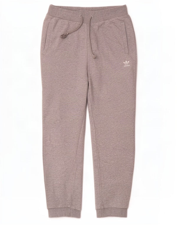 Adidas træningsdragt til kvinder Joggers UK 10 Small Grey Flecked Bomuld