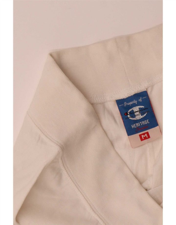 Champion Womens træningsdragt Bukser Joggers UK 14 Medium White