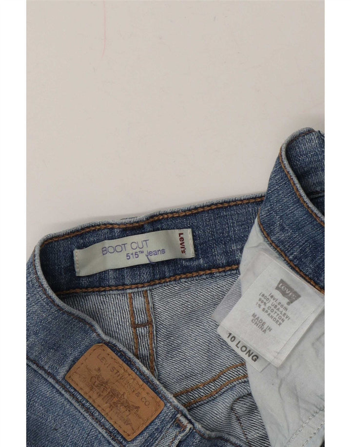 Levi's Womens 515 denimshorts US 10 Large W34 Blue Cotton