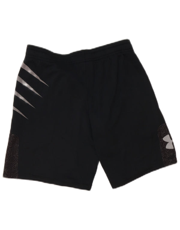 UNDER ARMOUR Sportsshorts til drenge 9-10 år Medium Sort Polyester