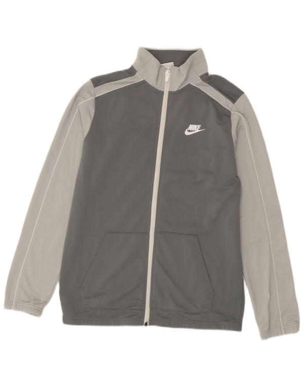 Nike Træningsdragt Topjakke til drenge 13-14 år XL Grå Polyester