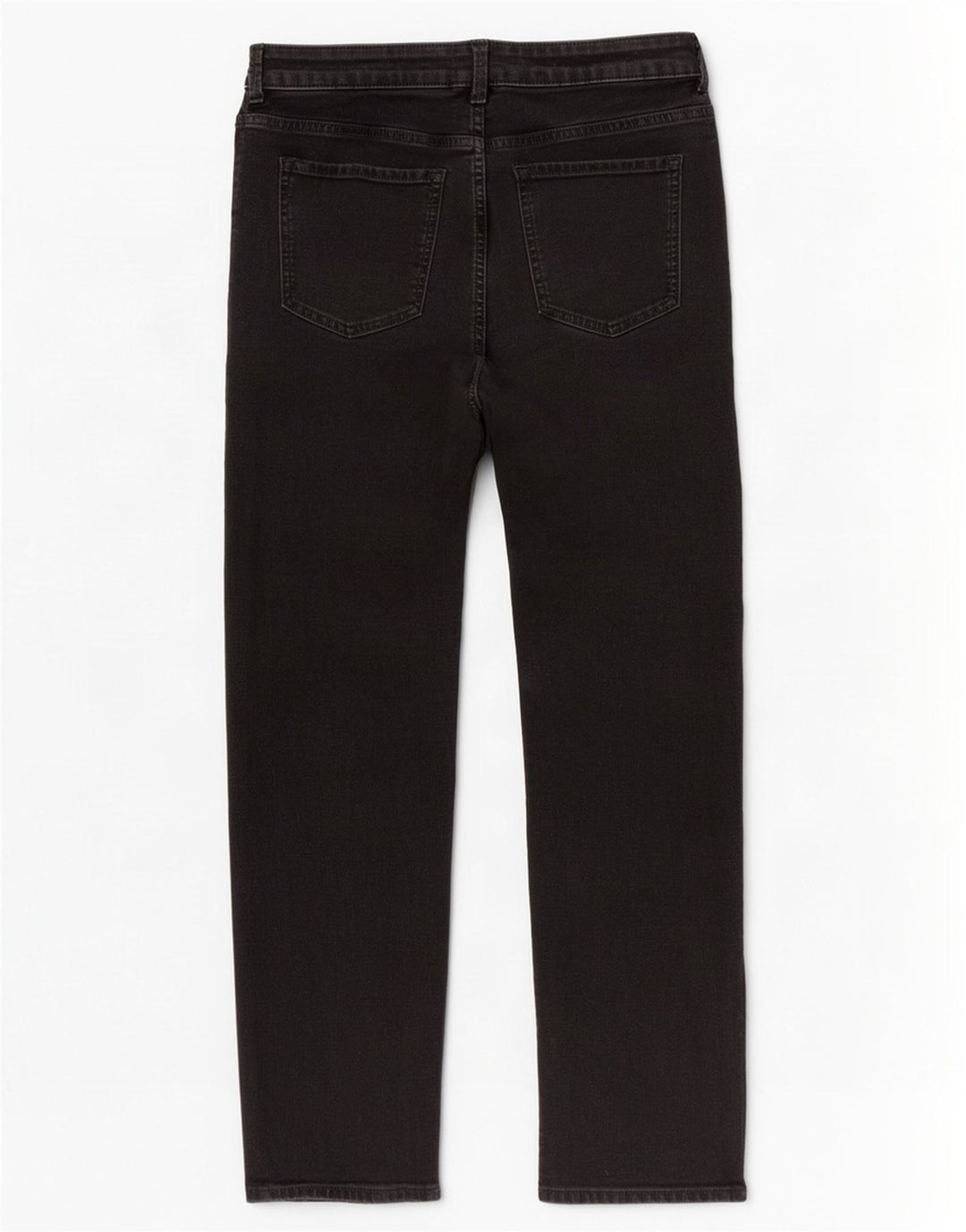Marks & Spencer Womens The Sienna Straight Jeans UK 14 Medium W30 L26 Black