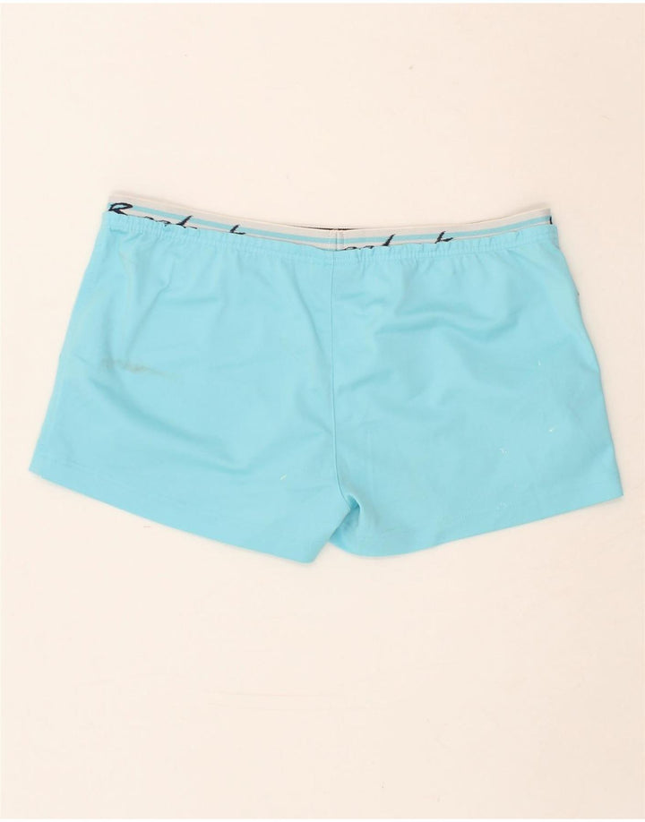 REEBOK Womens Sport Shorts UK 16 Large Blue Vintage Reebok and Second-Hand Reebok from Messina Hembry 