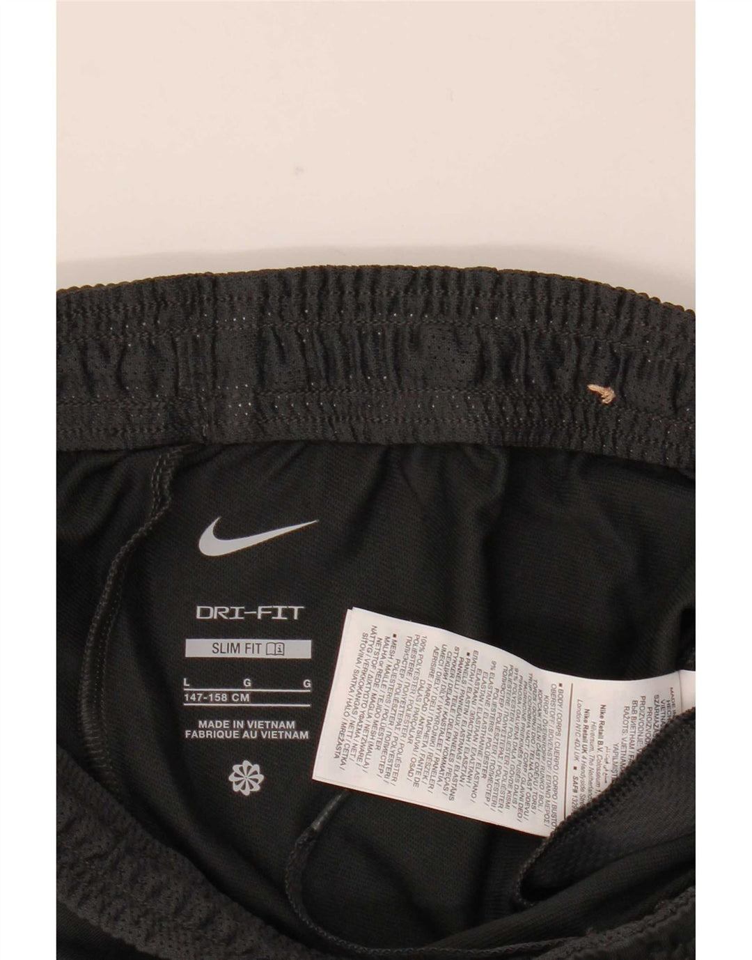 Nike Boys Dri Fit Slim Træningsdragt Bukser 12-13 år Large Grå