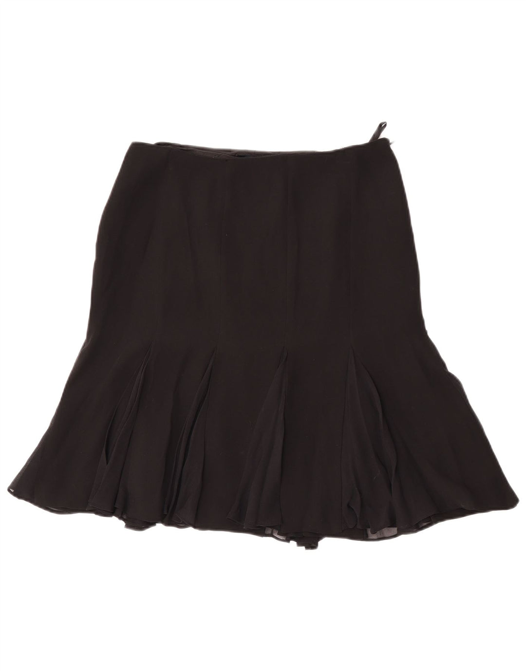 Luisa Spagnoli Trompetnederdel til kvinder IT 42 Medium W28 Sort Silke