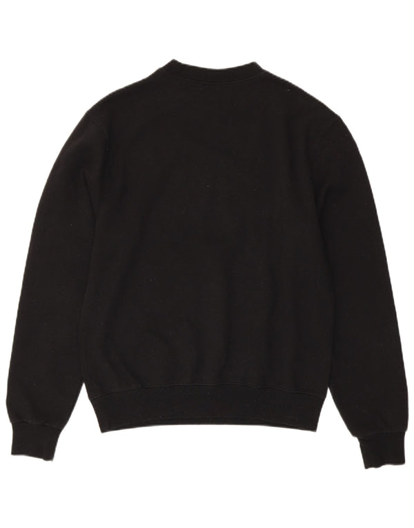Champion Herre Grafisk Sweatshirt Jumper lille sort bomuld