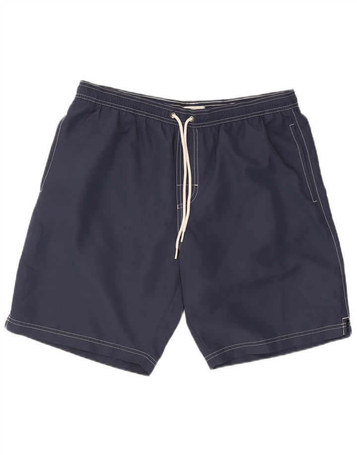 Calvin Klein badeshorts til mænd XL marineblå polyester