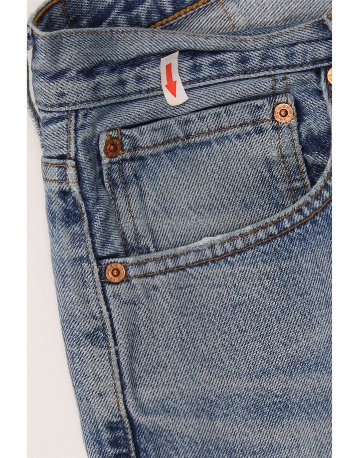 Levi's Dame 581 Straight Jeans W34 L32 Blå Bomuld