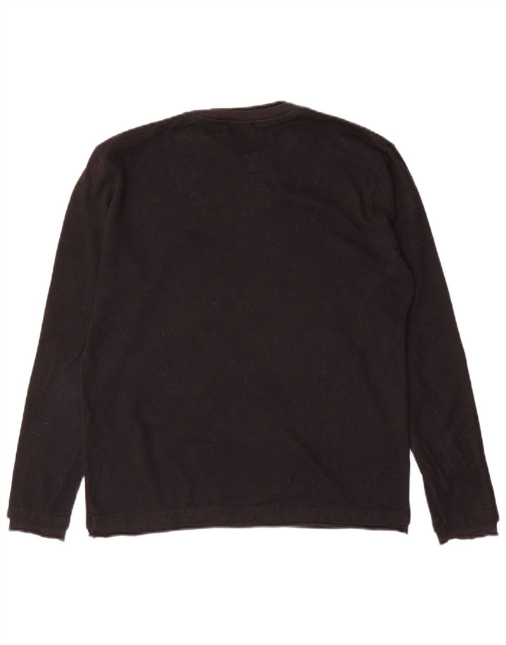 Zara Herre sweater med rund hals, medium sort