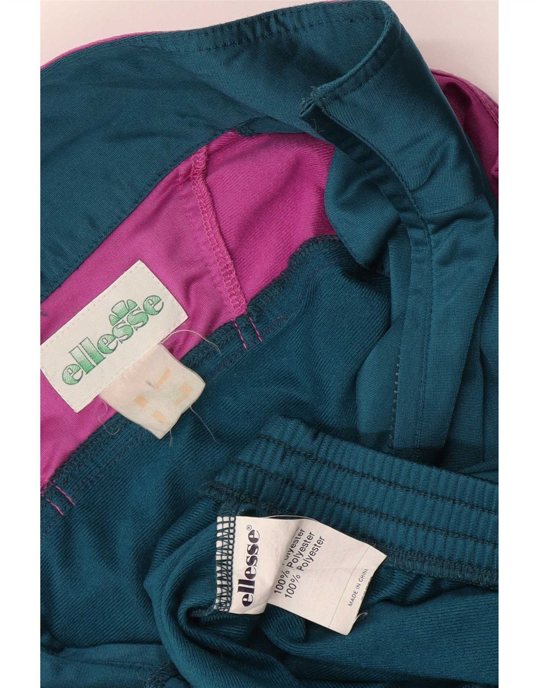 Ellesse Herre træningsdragt Topjakke Stor Blå Colourblock Polyester