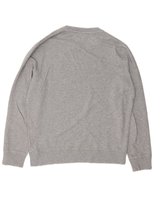 LEVI'S Herre Loose Fit Sweatshirt Jumper Lille Grå Bomuld