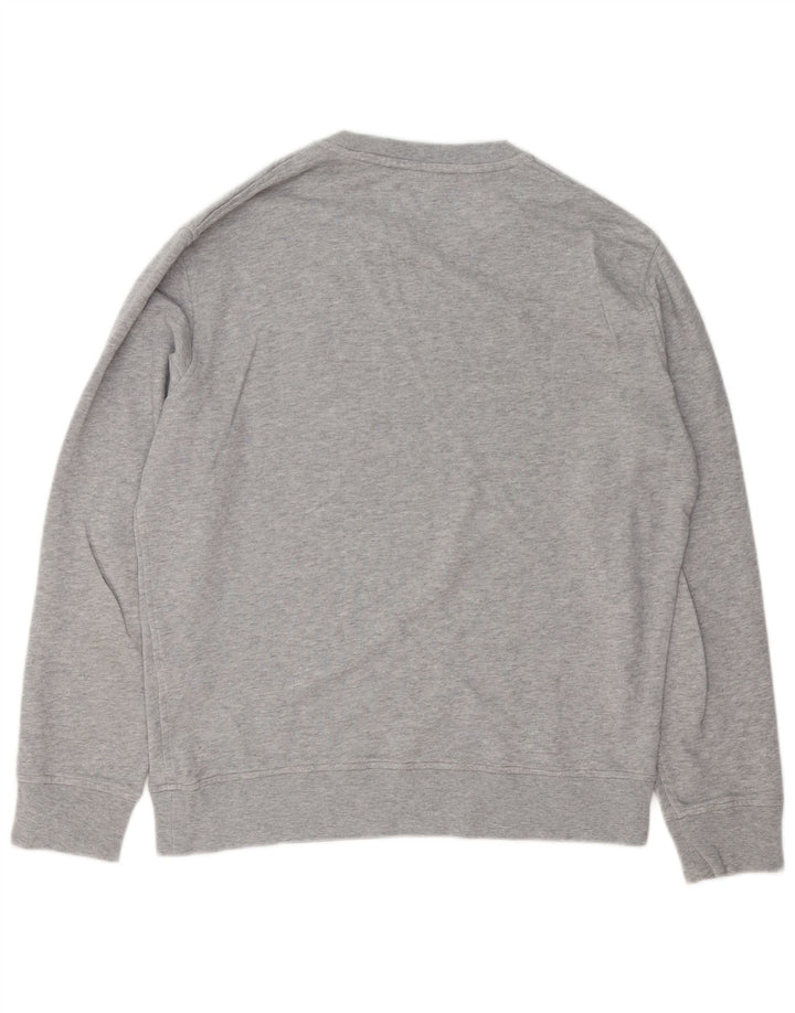 LEVI'S Herre Loose Fit Sweatshirt Jumper Lille Grå Bomuld