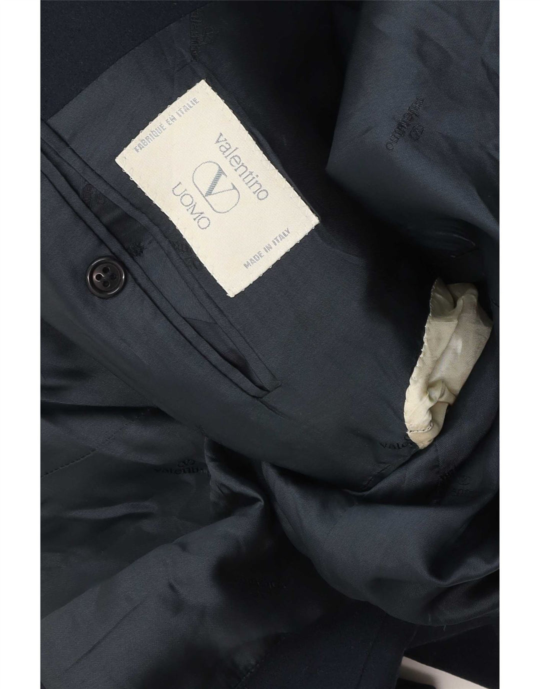 Valentino Herre 2-knaps blazerjakke UK 40 Large Navy Blue