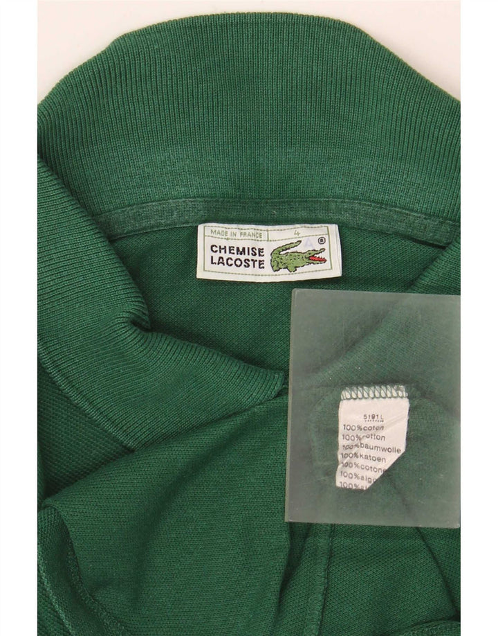 Lacoste Langærmet Polo Shirt til mænd Størrelse 4 Medium Grøn Bomuld