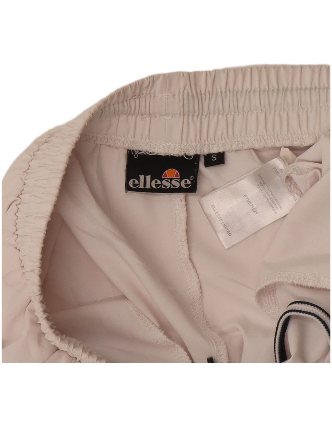 Ellesse Herre Sportshorts Small White Polyester