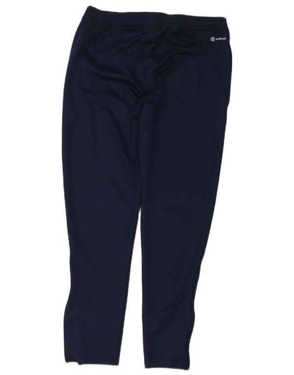 Adidas Herre Aeroready Træningsdragt Bukser Large Navy Blue Polyester Sports