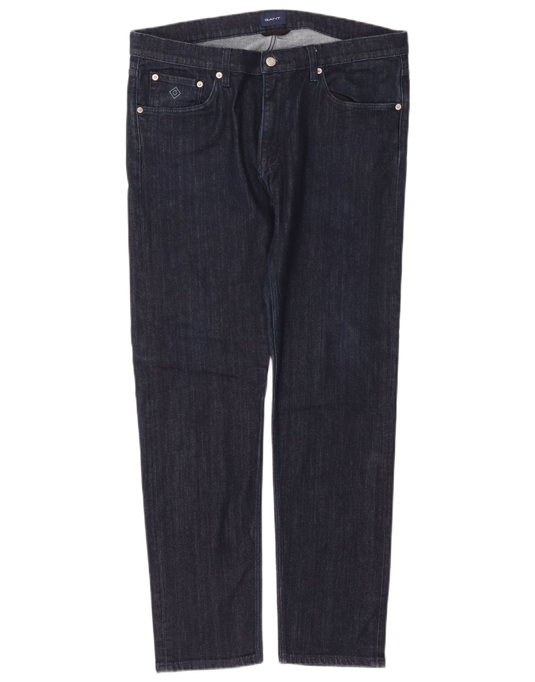 Gant Slim Jeans til mænd W36 L32 Marineblå bomuld