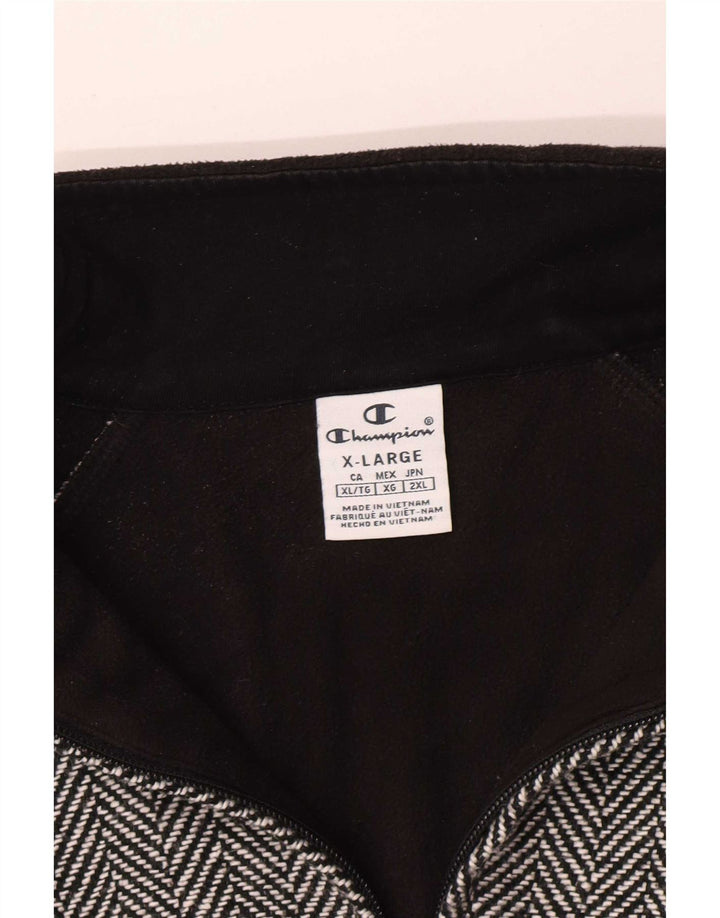 Champion Womens Bomber Jacket UK 18 XL sort sildeben