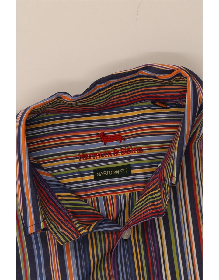 HARMONT & BLAINE Herre Narrow Fit skjorte Medium Multicolored Classic