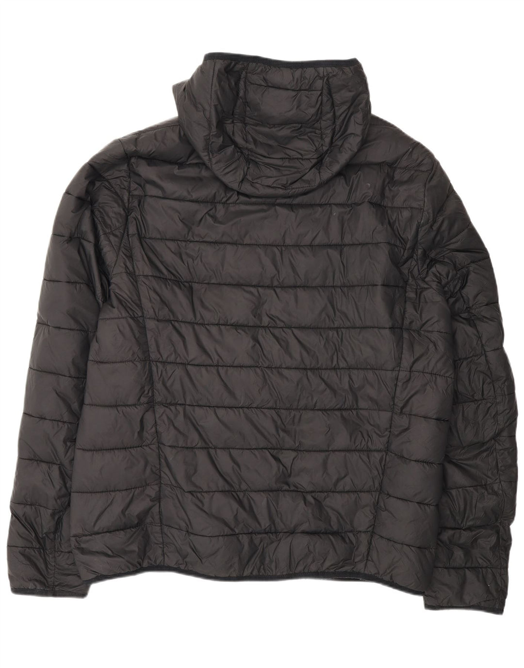 Hugo Boss Herre hættepolstret jakke UK 44 2XL Sort Polyamid