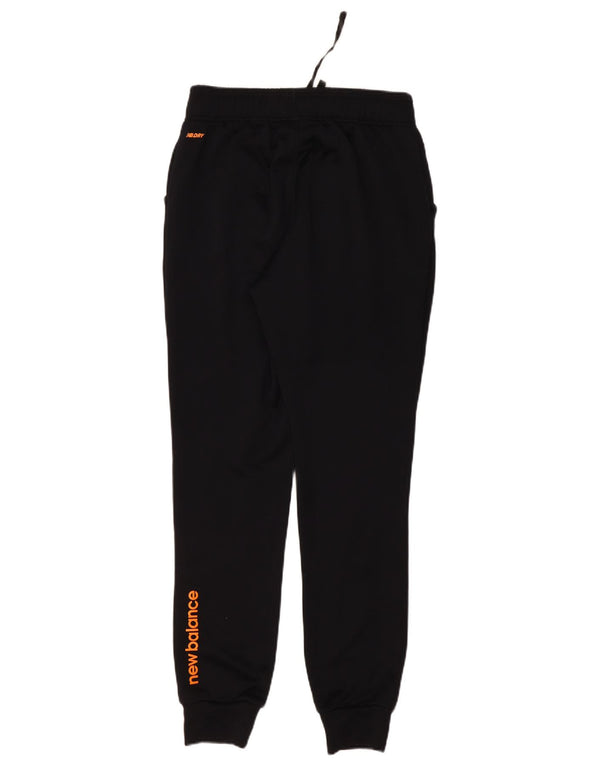 New Balance Womens Tracksuit Trousers Joggers UK 12 Medium Black Polyester