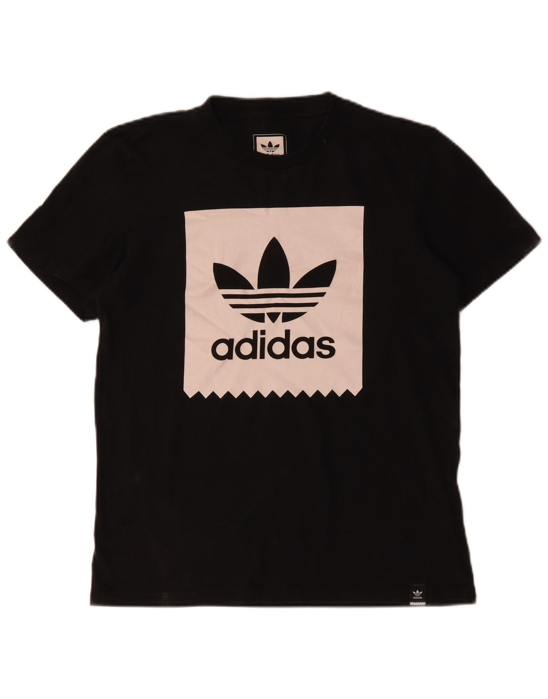 Adidas Herre grafisk T-shirt top lille sort bomuld