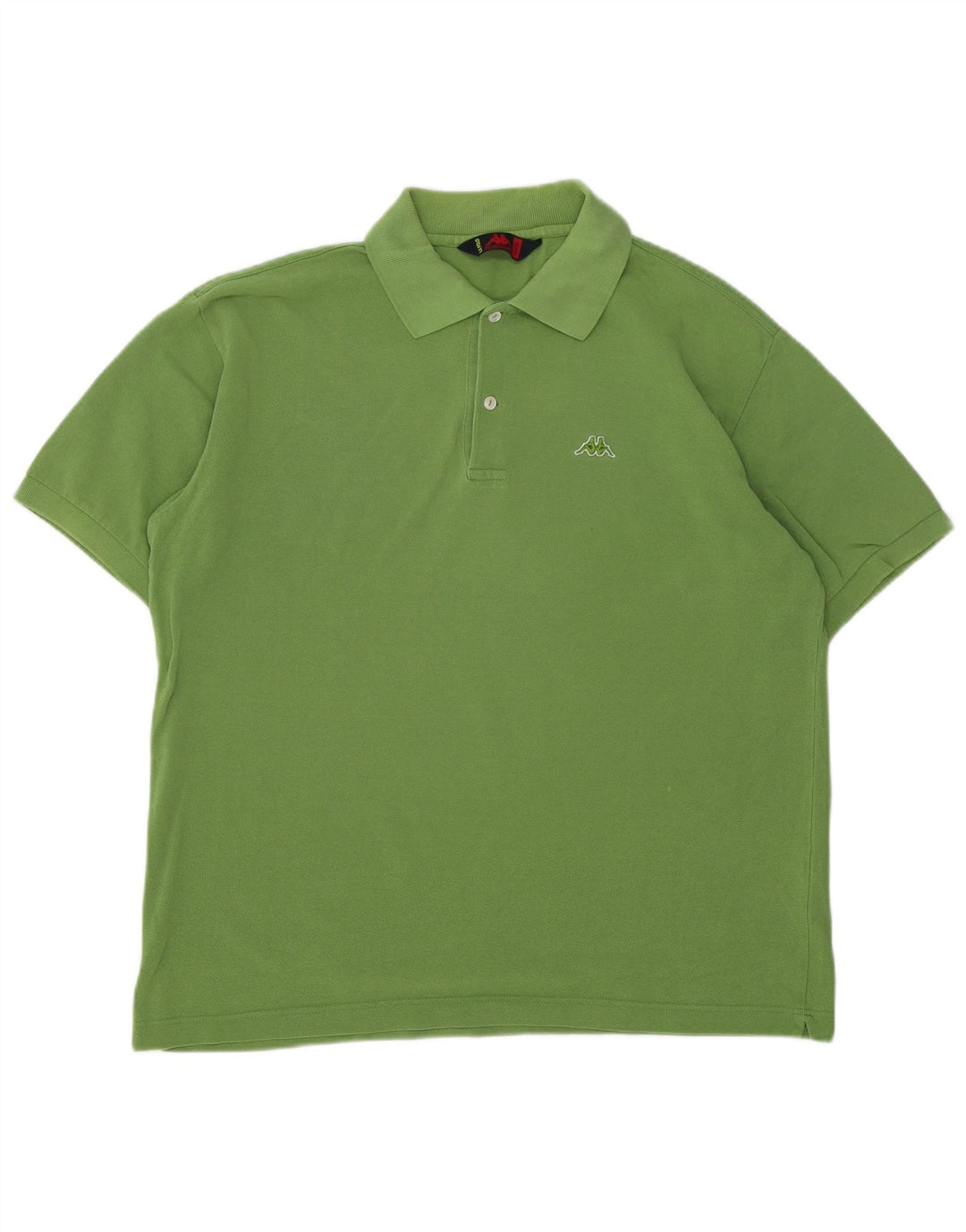 Kappa Polo Shirt til mænd Stor grøn bomuld