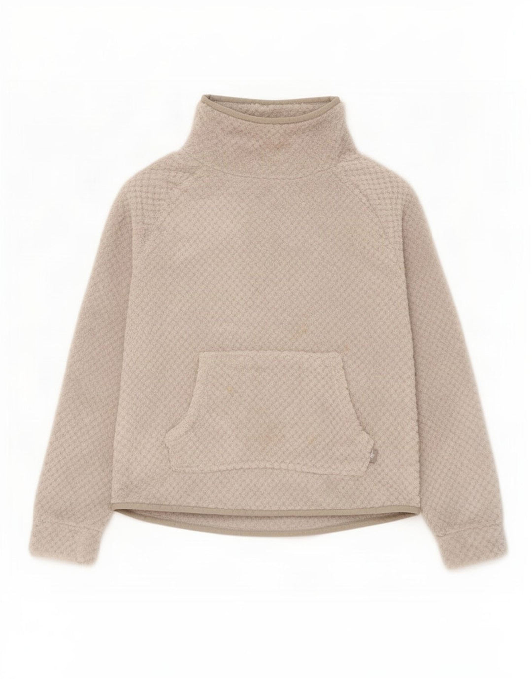 Weird Fish Dame Oversized Fleece Jumper UK 10 Small Grå Polyester