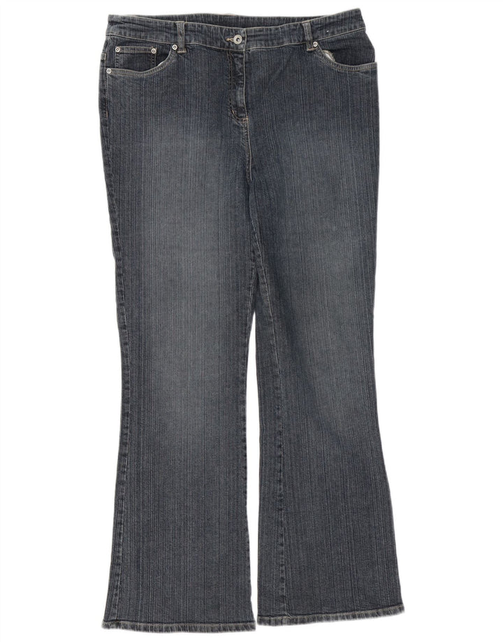 WALLIS Dame Bootcut Jeans UK 16 Large W38 L32 Blue Cotton