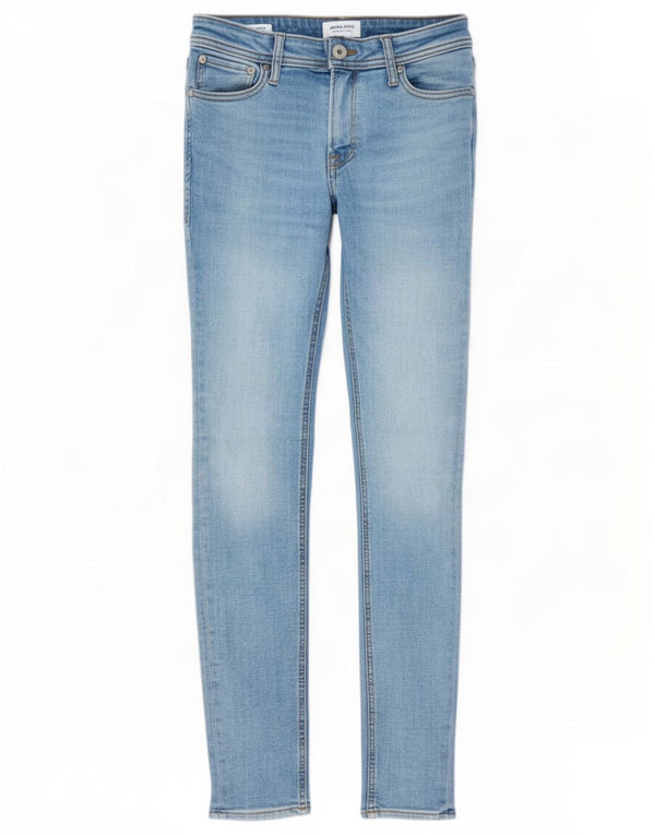 Jack & Jones Herre Liam Skinny Jeans W30 L32 Blå Bomuld