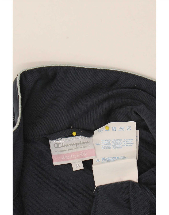 Champion Womens Heritage Fit Træningsdragt Topjakke UK 14 Medium Navy Blue