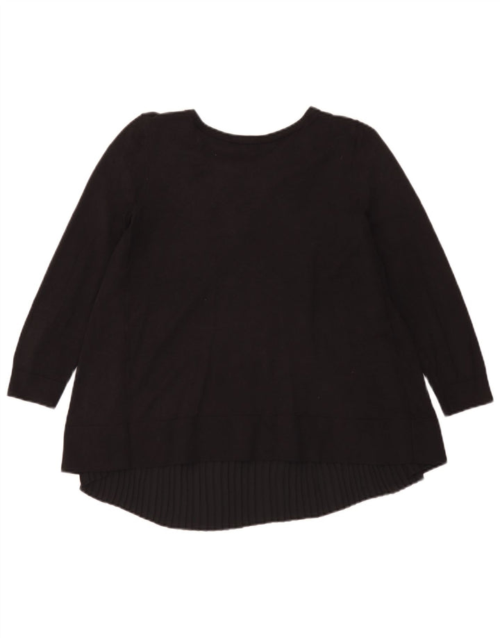 Hobbs Dame Oversized Top 3/4 ærme UK 6 XS Sort Modal