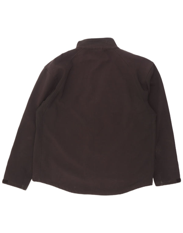 Russell Athletic Herre Windbreaker Jacket UK 46 3XL Sort Polyester