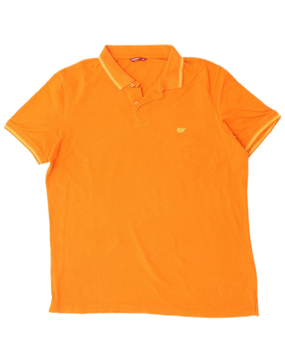 CARRERA Poloshirt til mænd XL Orange Bomuld