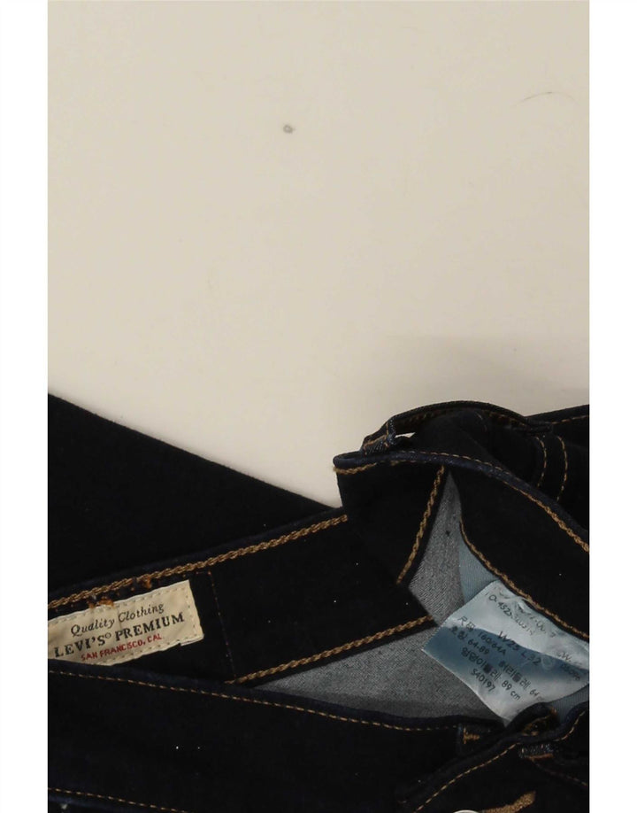 Levi's Womens 312 Shaping Slim Jeans W25 L32 Marineblå